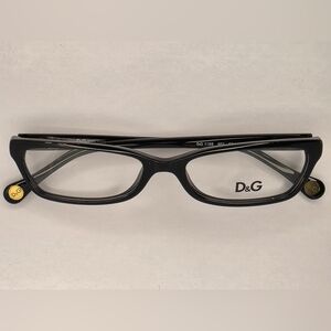 D&G Black Eyeglasses Frame